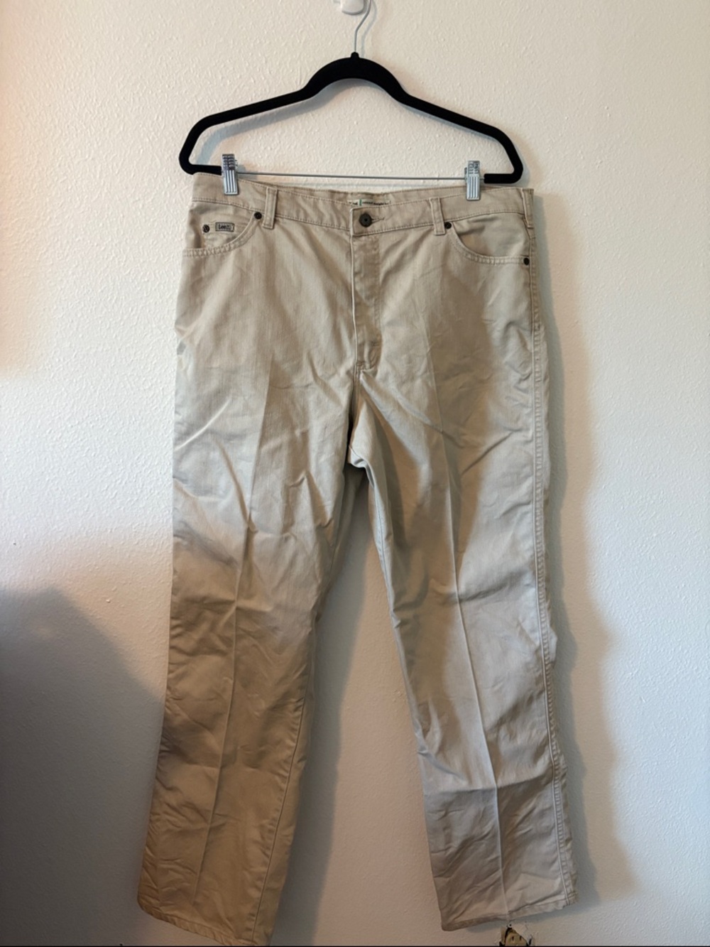 Vintage Lee Khaki Chino Pants - Light Beige